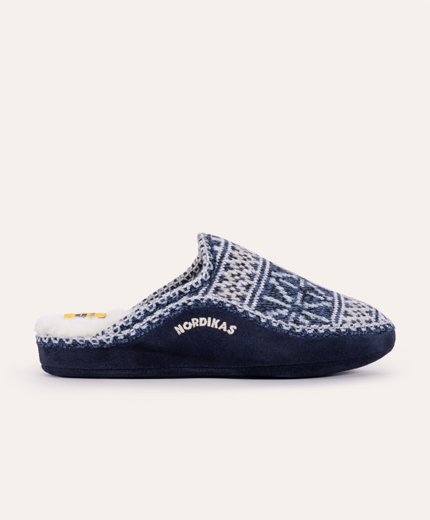 nordikas ZAPATILLAS DE CASA HOMBRE TEIDE MARINO En oferta
