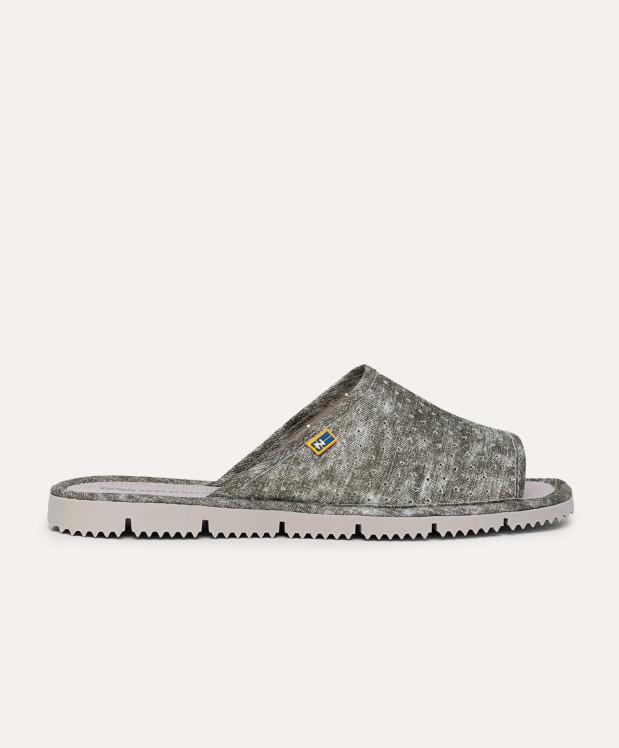 nordikas ZAPATILLAS DE CASA HOMBRE VAQUERO KAKI Ofertas de temporada