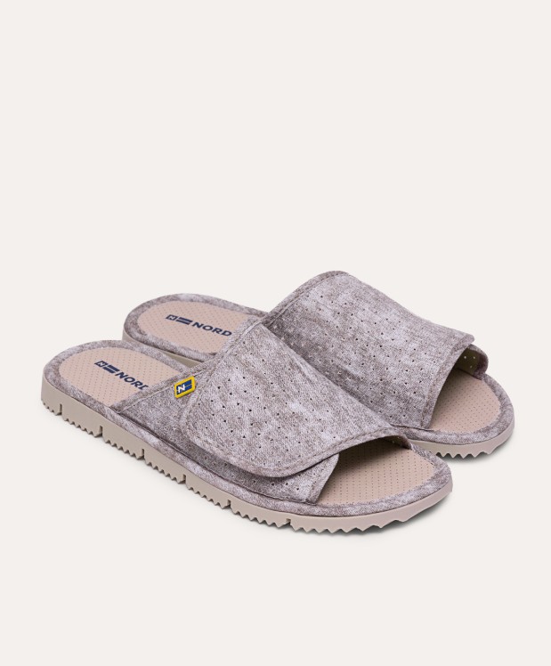nordikas ZAPATILLAS DE CASA HOMBRE VAQUERO ARENA Ofertas especiales