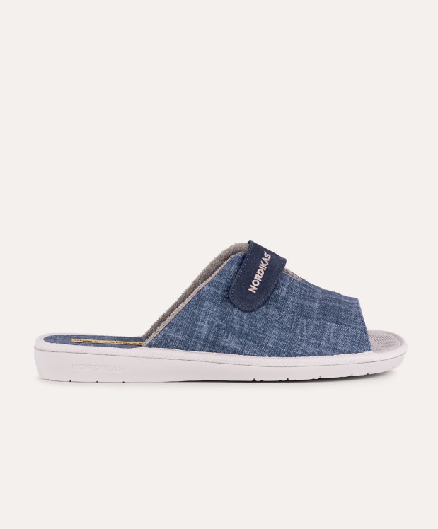 nordikas ZAPATILLAS DE CASA HOMBRE TEJANO AZUL 2025