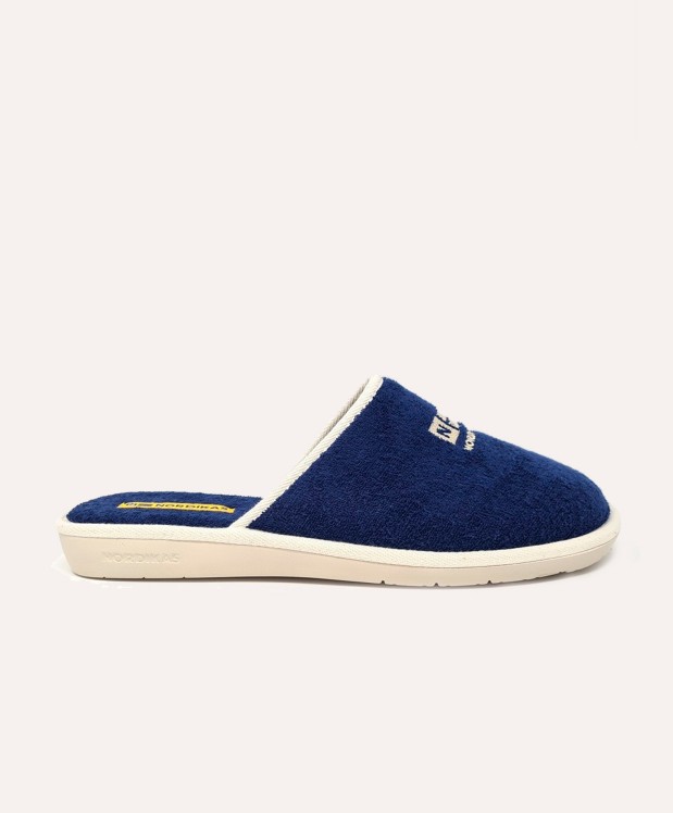 nordikas ZAPATILLAS DE CASA HOMBRE TOALLA MARINO Outlet online