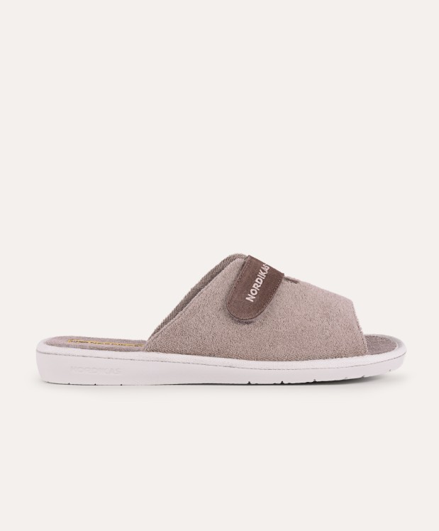 nordikas ZAPATILLAS DE CASA HOMBRE TOALLA ARENA Venta caliente