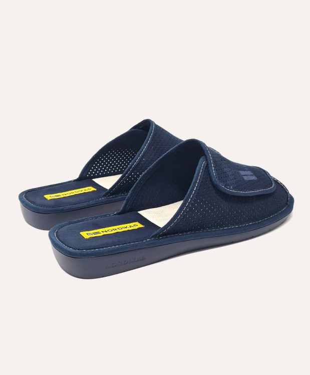 nordikas ZAPATILLAS DE CASA HOMBRE MICRO MARINO Rebajas baratas
