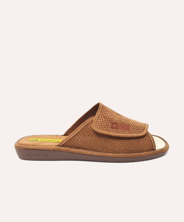 nordikas ZAPATILLAS DE CASA HOMBRE MICRO CUERO Rebajas de fábrica