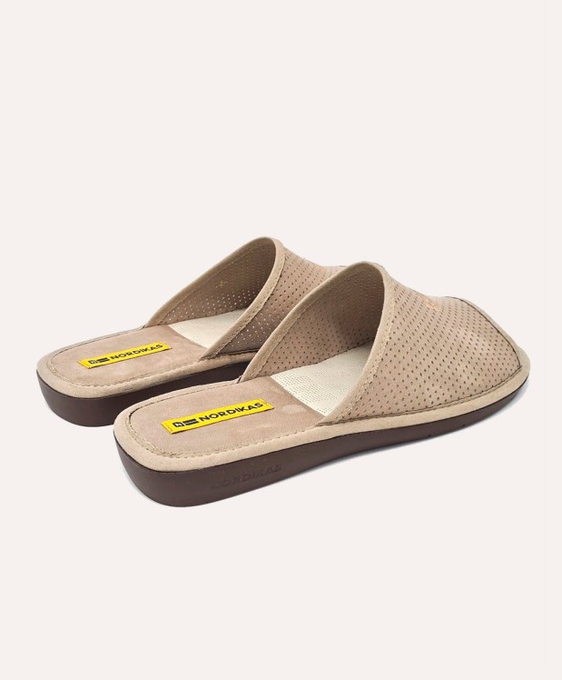 nordikas ZAPATILLAS DE CASA HOMBRE MICRO TIERRA Descuento