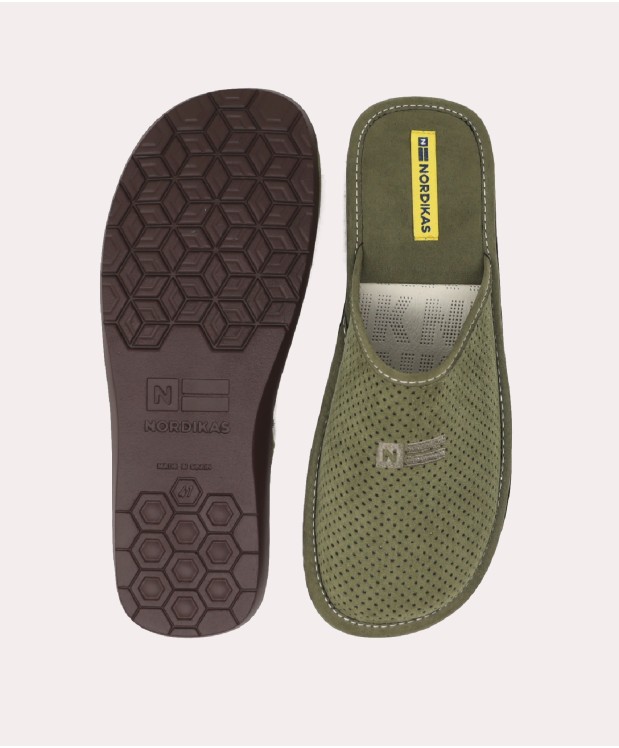 nordikas ZAPATILLAS DE CASA HOMBRE MICRO MILITAR Tienda