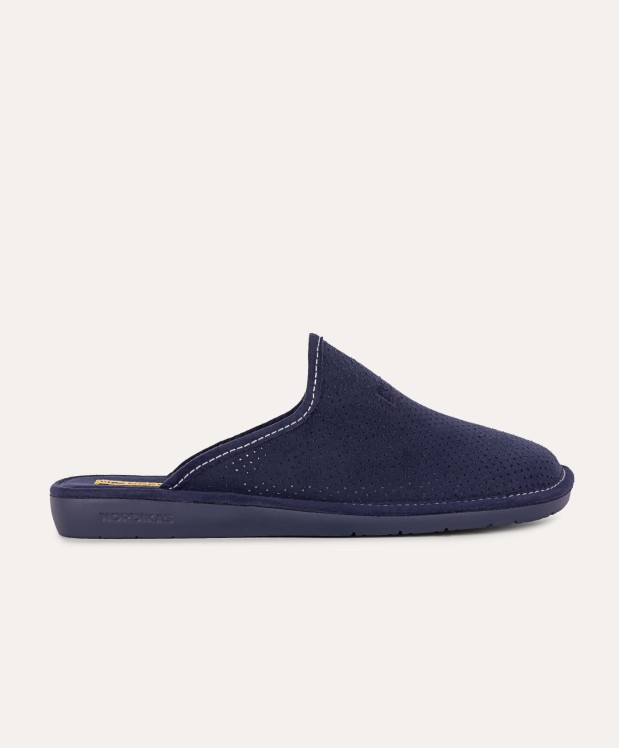 nordikas ZAPATILLAS DE CASA HOMBRE MICRO MARINO Mejor oferta