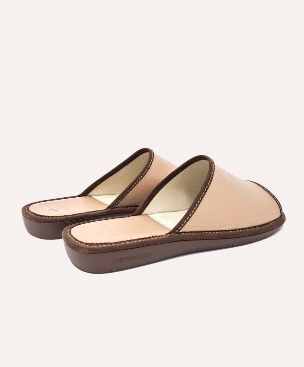 nordikas ZAPATILLAS DE CASA HOMBRE DUBLIN TAUPE Rebajas top
