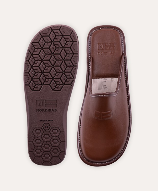 nordikas ZAPATILLAS DE CASA HOMBRE DUBLIN CUERO Últimos 3 días