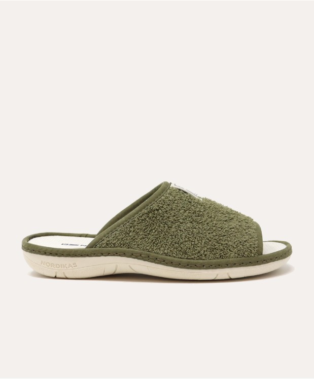 nordikas ZAPATILLAS DE CASA HOMBRE RIZO KAKI Último día