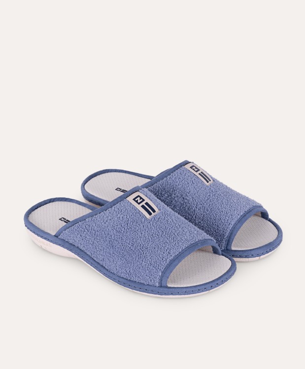 nordikas ZAPATILLAS DE CASA HOMBRE RIZO AZUL Precio de fábrica