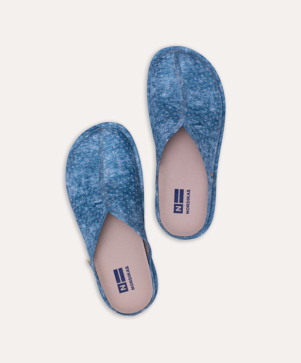 nordikas ZAPATILLAS DE CASA HOMBRE VAQUERO AZUL Solo queda un día