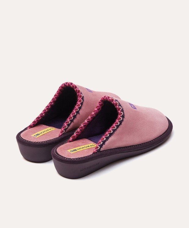nordikas ZAPATILLAS DE CASA MUJER AFELPADO ROSA Limitado a 3 días