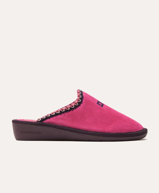 nordikas ZAPATILLAS DE CASA MUJER AFELPADO FRESA Ahorra y exporta