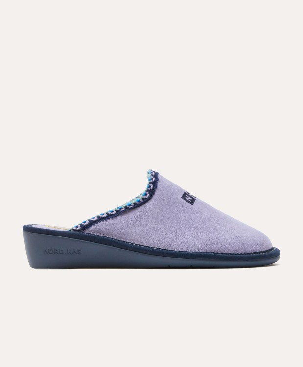 nordikas ZAPATILLAS DE CASA MUJER AFELPADO LILA Precios de Black Friday