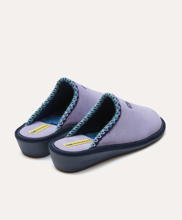 nordikas ZAPATILLAS DE CASA MUJER AFELPADO LILA Precios de Black Friday