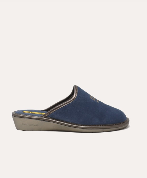 nordikas ZAPATILLAS DE CASA MUJER AFELPADO JEANS Rebajas de fin de temporada