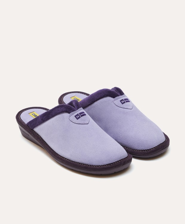 nordikas ZAPATILLAS DE CASA MUJER AFELPADO LILA Rebajas
