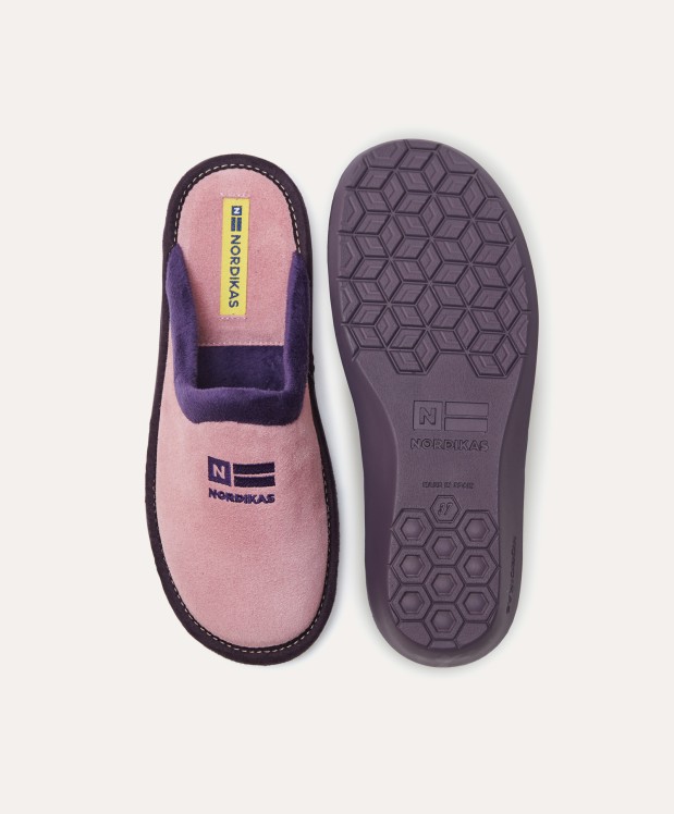 nordikas ZAPATILLAS DE CASA MUJER AFELPADO ROSA Ofertas