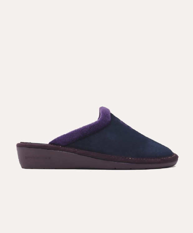 nordikas ZAPATILLAS DE CASA MUJER AFELPADO MARINO En oferta
