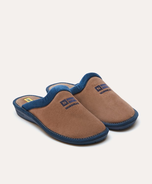 nordikas ZAPATILLAS DE CASA MUJER AFELPADO PIEDRA Rebajas baratas