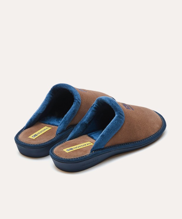nordikas ZAPATILLAS DE CASA MUJER AFELPADO PIEDRA Rebajas baratas