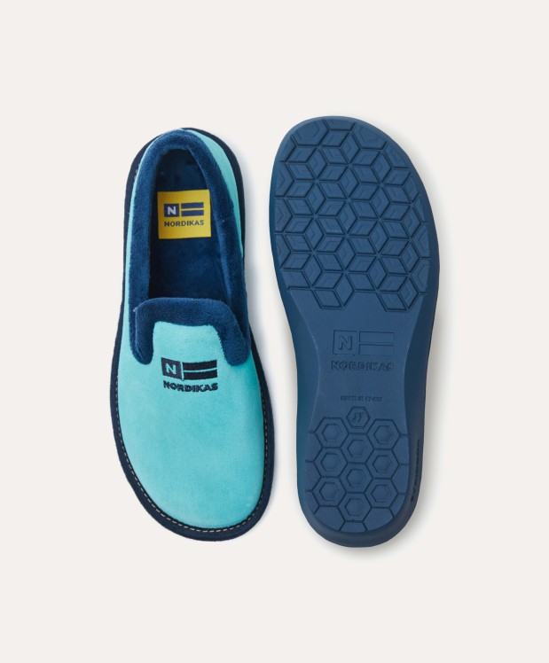nordikas ZAPATILLAS DE CASA MUJER AFELPADO MENTA Descuento