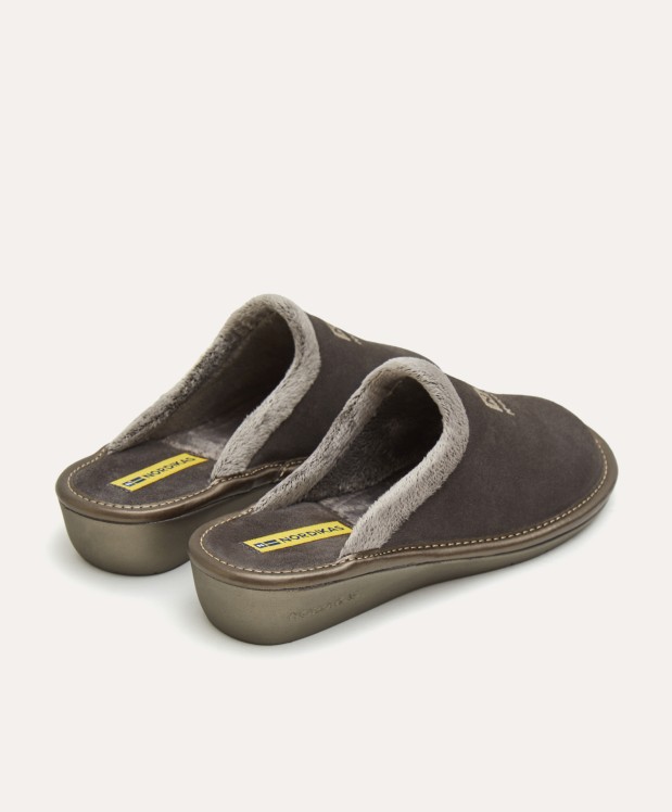 nordikas ZAPATILLAS DE CASA MUJER AFELPADO GRIS Tienda