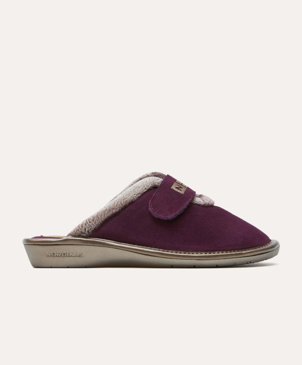 nordikas ZAPATILLAS DE CASA MUJER AFELPADO MORADO Solo hoy
