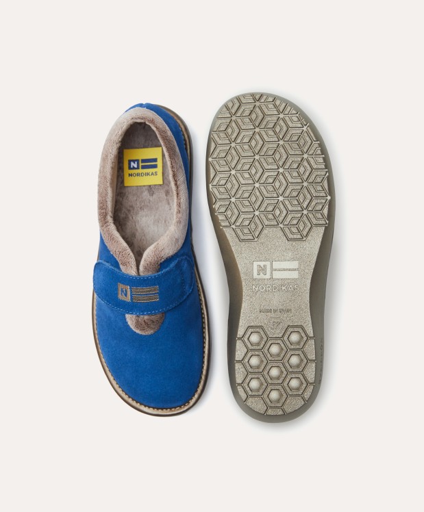 nordikas ZAPATILLAS DE CASA MUJER AFELPADO ZAFIRO Promoción trimestral