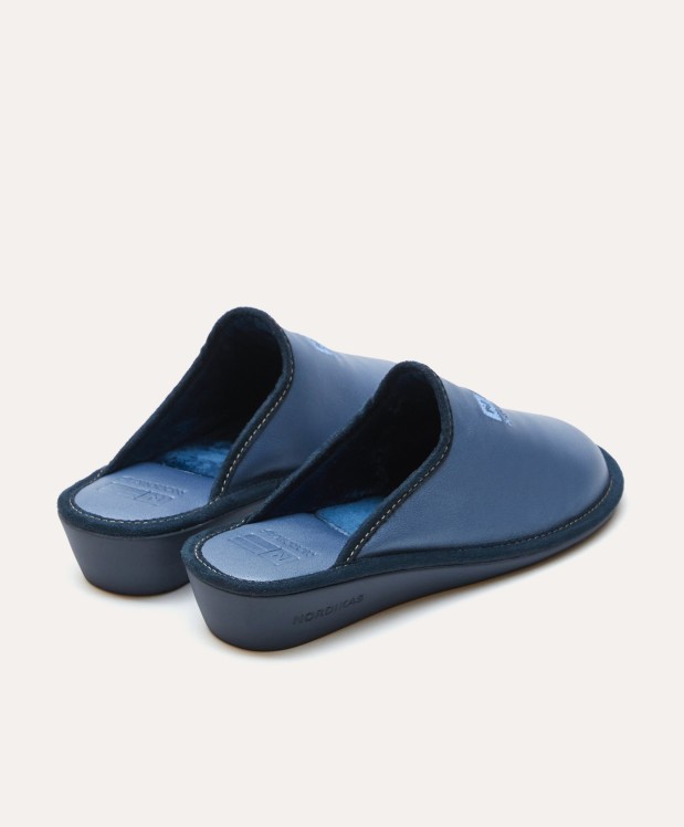 nordikas ZAPATILLAS DE CASA MUJER NACARADO AZUL PLOMO Tienda de fábrica