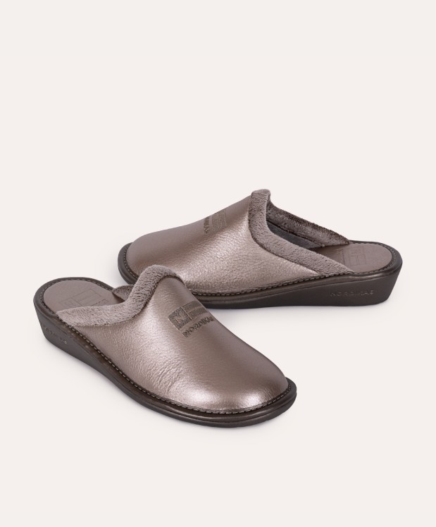 nordikas ZAPATILLAS DE CASA MUJER METALIC ONYX Precios de Black Friday
