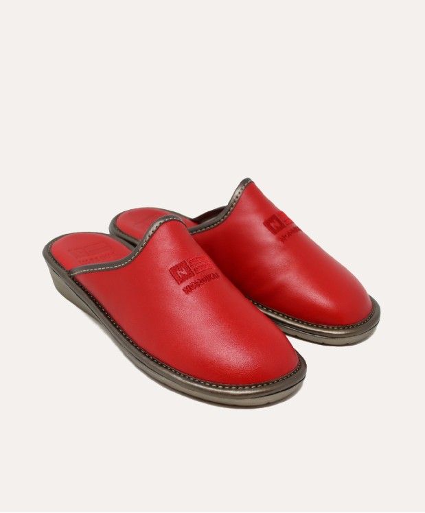 nordikas ZAPATILLAS DE CASA MUJER DUBLIN ROJO En oferta