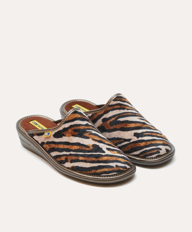 nordikas ZAPATILLAS DE CASA MUJER TANZANIA MARRON Oferta exclusiva
