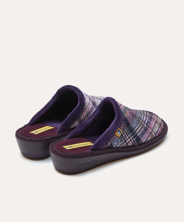 nordikas ZAPATILLAS DE CASA MUJER LONDON MORADO Devoluciones gratuitas