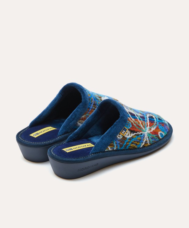 nordikas ZAPATILLAS DE CASA MUJER TEQUILA AZUL Outlet online