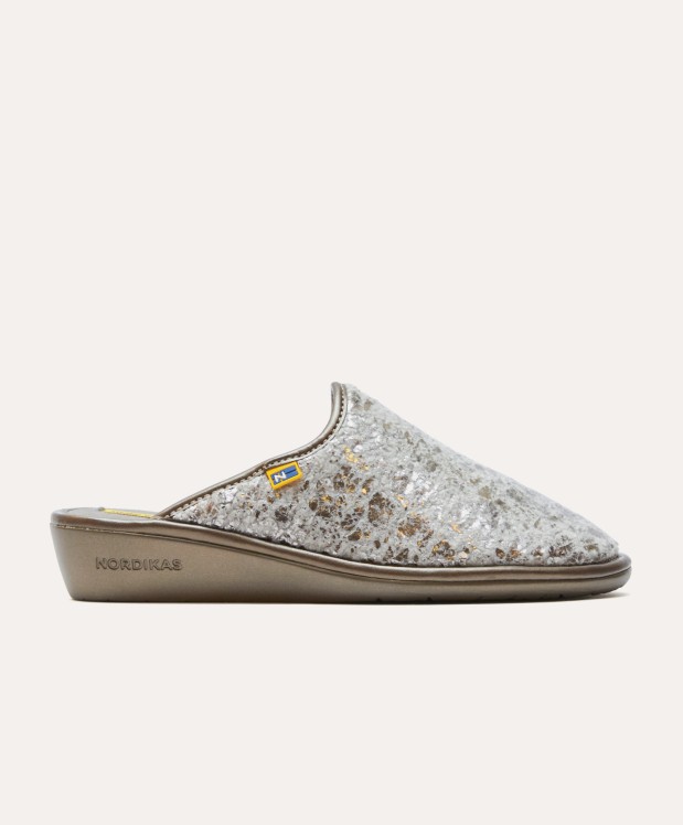 nordikas ZAPATILLAS DE CASA MUJER OSLO PERLA Venta caliente