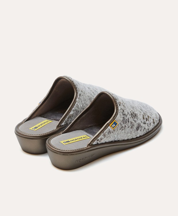 nordikas ZAPATILLAS DE CASA MUJER OSLO PERLA Venta caliente