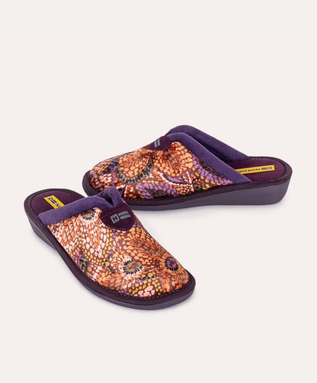 nordikas ZAPATILLAS DE CASA MUJER EDEN MORADO Los más vendidos