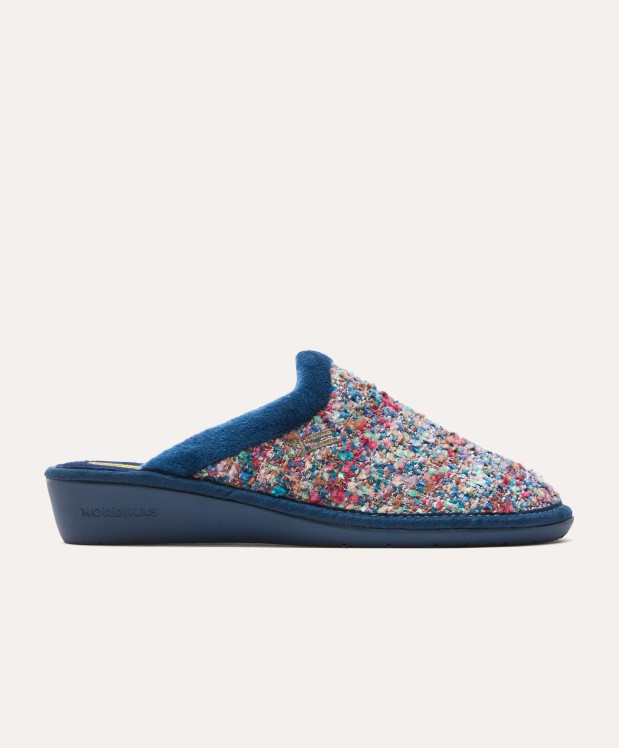 nordikas ZAPATILLAS DE CASA MUJER AVIÑON ZAFIRO Ventas relámpago