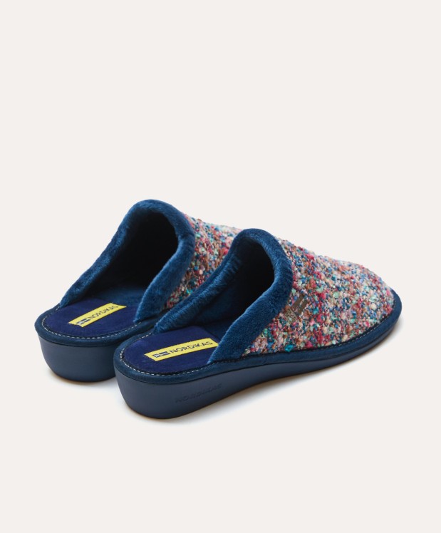 nordikas ZAPATILLAS DE CASA MUJER AVIÑON ZAFIRO Ventas relámpago