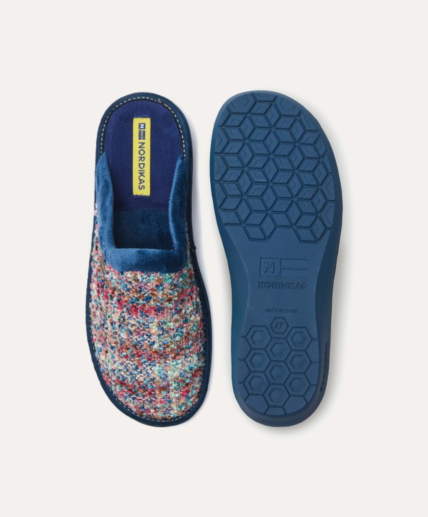 nordikas ZAPATILLAS DE CASA MUJER AVIÑON ZAFIRO Ventas relámpago
