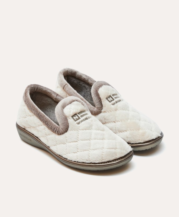 nordikas ZAPATILLAS DE CASA MUJER ALPINO BEIGE Tienda