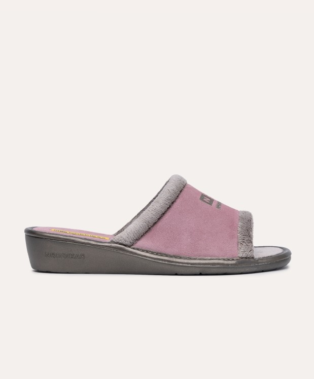 nordikas ZAPATILLAS DE CASA MUJER AFELPADO ROSA Rebajas top