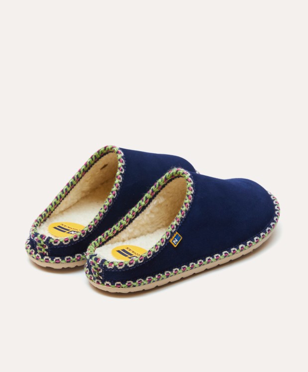nordikas ZAPATILLAS DE CASA MUJER AFELPADO INDICO Envío gratis