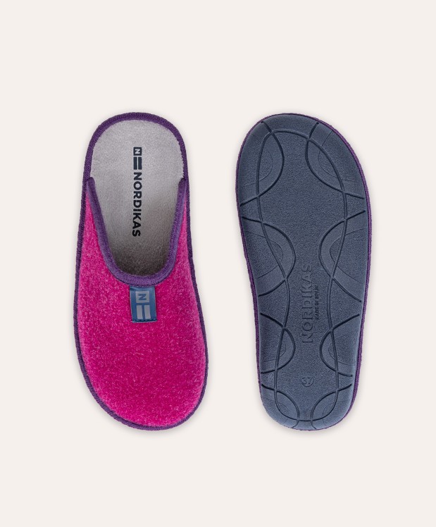 nordikas ZAPATILLAS DE CASA MUJER TIROL FUXIA En oferta