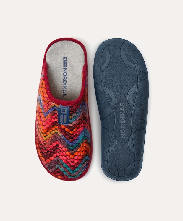 nordikas ZAPATILLAS DE CASA MUJER ANDINO RUBI Ofertas de temporada