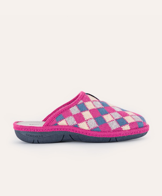 nordikas ZAPATILLAS DE CASA MUJER ARLEQUIN FRESA Devoluciones gratuitas