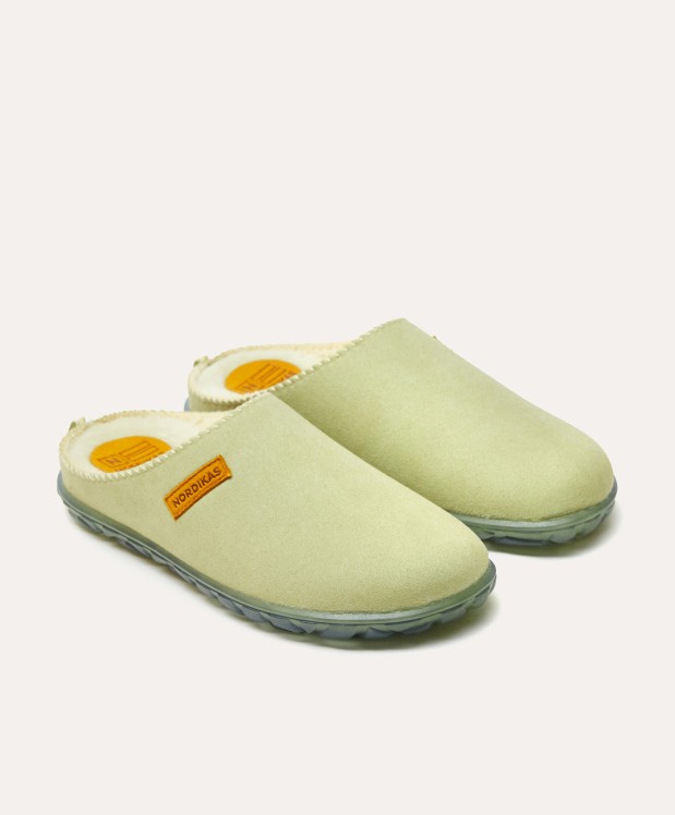 nordikas ZAPATILLAS DE CASA MUJER ECO SUEDE SALVIA Outlet