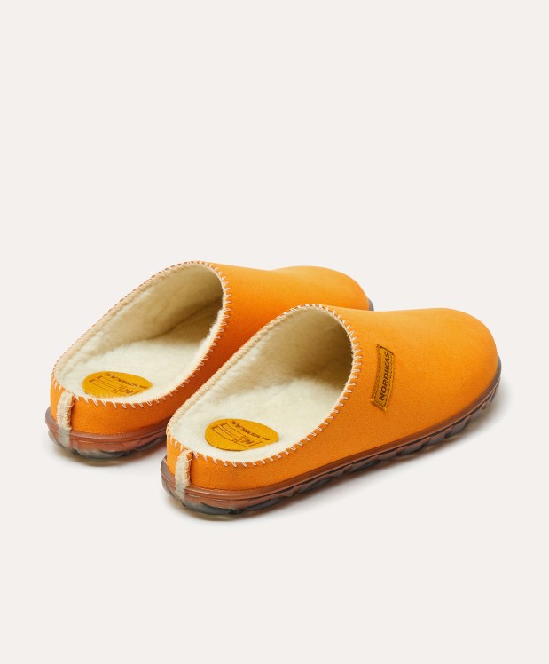 nordikas ZAPATILLAS DE CASA MUJER ECO SUEDE ORANGE Outlet online